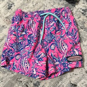 Vineyard Vines Pink Swim Shorts